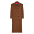 10th Doctor Double Breasted Brown Wool Trench Coat