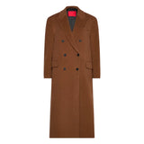 10th Doctor Double Breasted Brown Wool Trench Coat