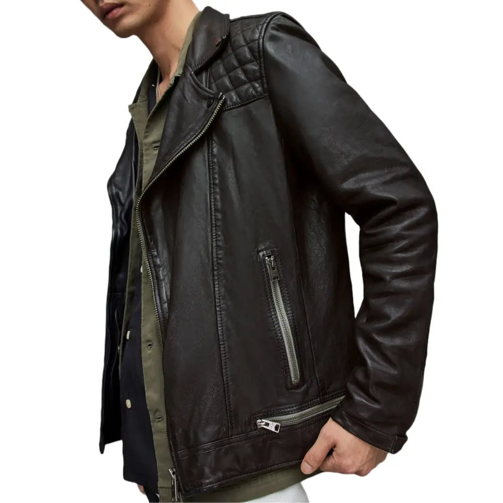 13 Reasons Why Tony Padilla Quilted Shoulder Jacket