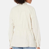 cotton jacket for women shirt style offwhite