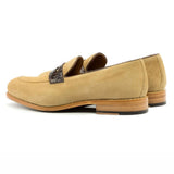 Beige-Suede-Leather-Casual-Loafers