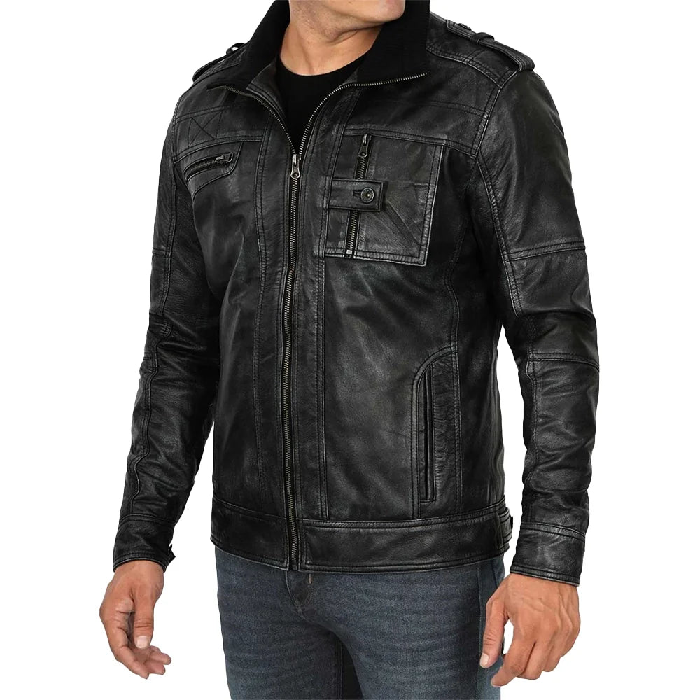 Black-Cafe-Racer-Leather-Jacket-For-Men