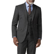 Charcoal-Grey-Tailored-Fit-Mens-Three -Piece-Suit