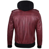 Maroon-Bomber-Real-Leather-Mens-Jacket