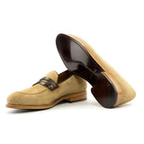 Men's Brown Penny Loafer Shoes