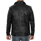 Mens-Cafe-Racer-Black-Leather-Jacket