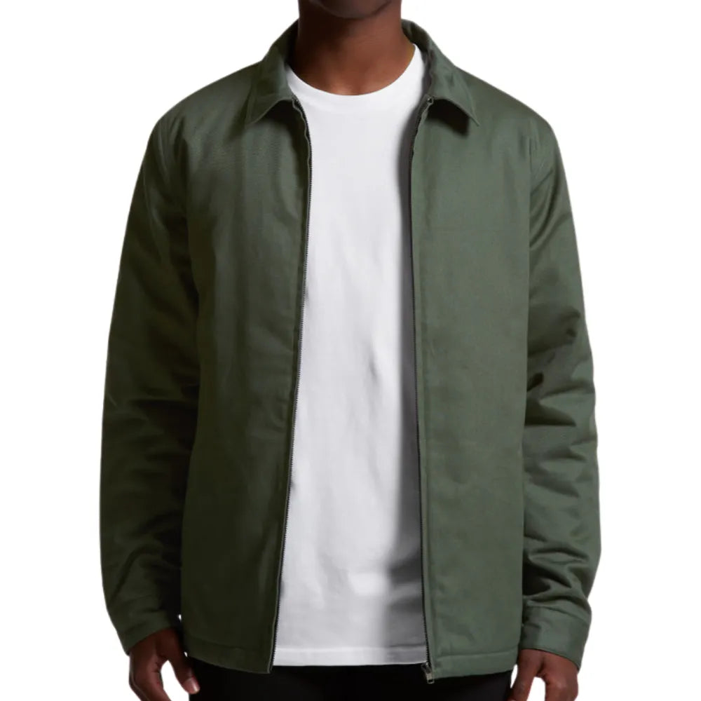 Men's Cyprus Green Cotton Jacket