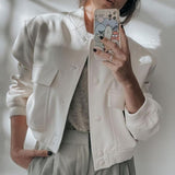 Womens-beige-bomber-jacket