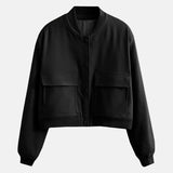 Womens-black-bomber-jacket