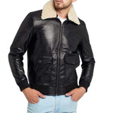 american-black-bomber-leather-jacket-1