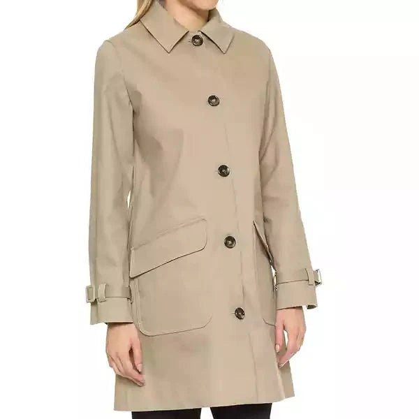 Beige Trench Coat Womens