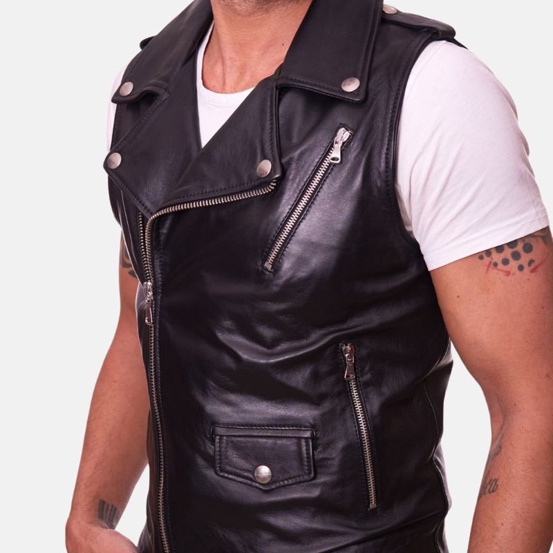 asymmetrical-leather-vest