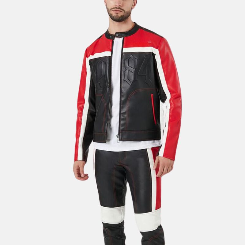 black-and-red-color-block-cafe-racer-leather-jacket