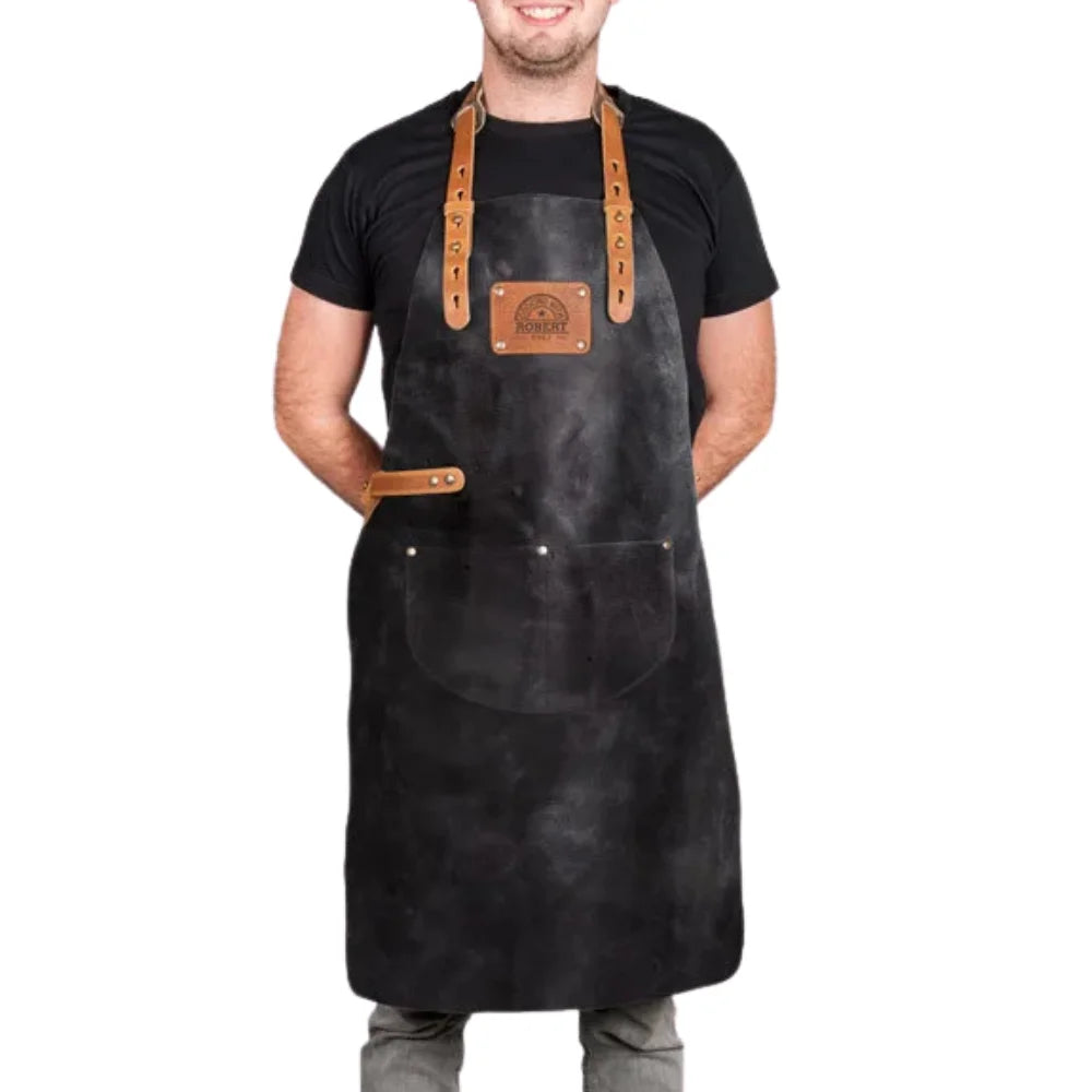 Personalized Genuine Leather Apron with Your Name on it