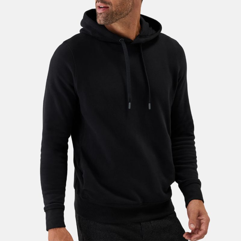 Black Fleece Hoodie Mens