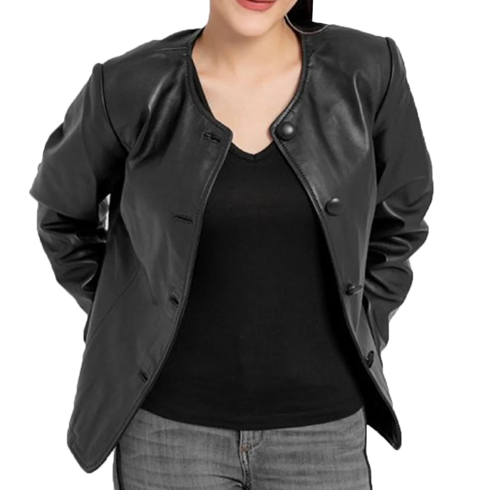 black-leather-jacket-womens-button-style