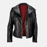 Black Leather Motorcycle Jacket