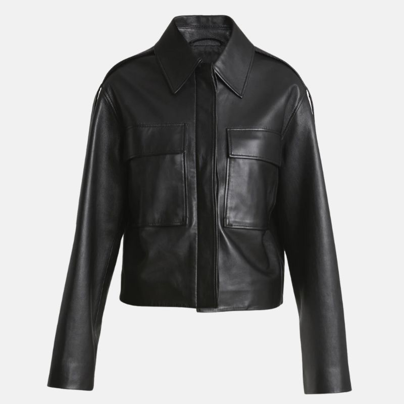 black-leather-shirt-jacket-womens