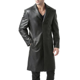 black-leather-trench-coat