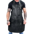 All Purpose Multi Pockets Genuine Leather Apron for Men and Women