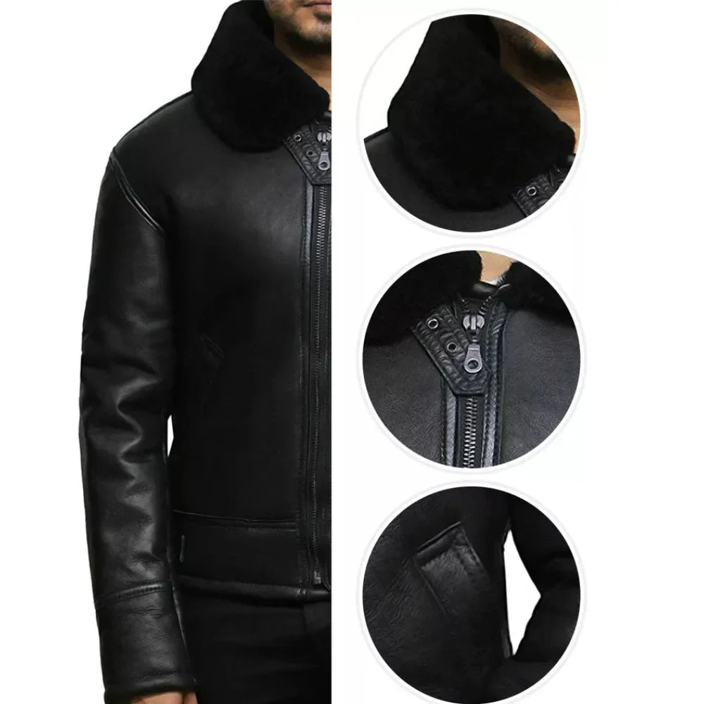 black-sherpa-collar-leather-jacket