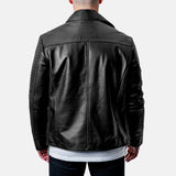 Mens Black Leather Jacket