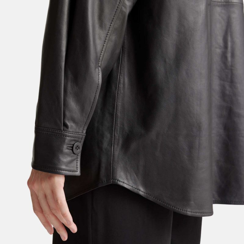 black-womens-shirt-jacket