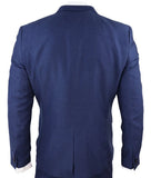 Men's Caleb Blue 3 Piece Suit For Formal Gathering Or Wedding