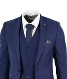 Mens Blue 3 Piece Suit