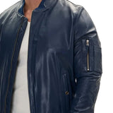 blue-bomber-leather-mens-jacket