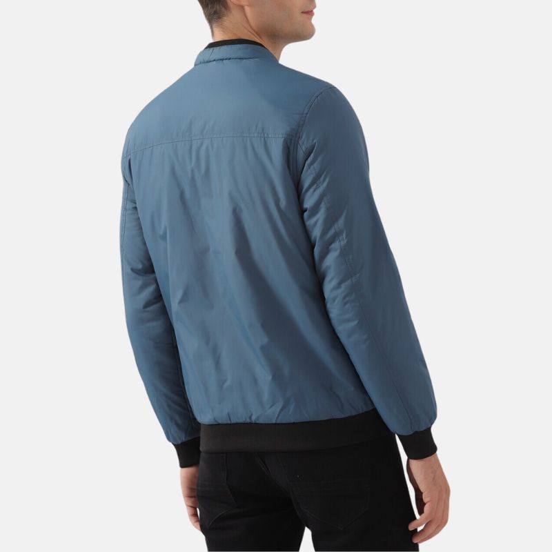 Blue Bomber Jacket Mens