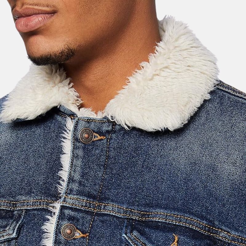 Mens Blue Denim Jacket