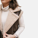 brown-faux-shearling-vest-for-women