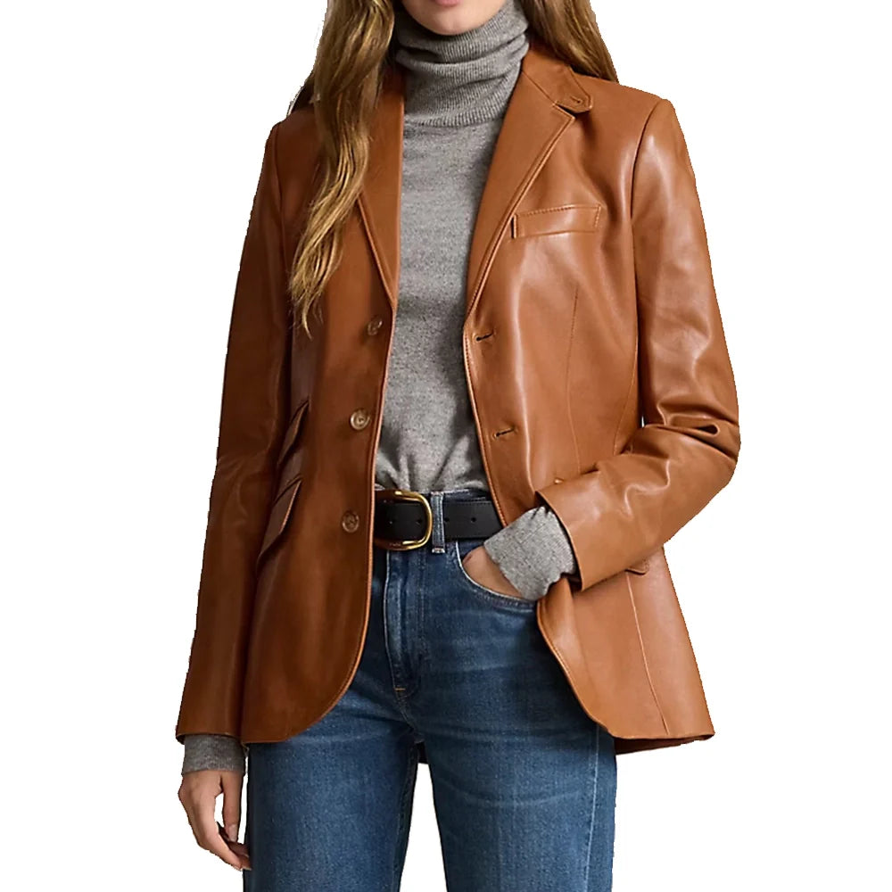 brown-leather-blazer-jacket