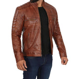 brown-mens-cafe-racer-leather-jacket