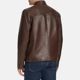 Motorcycle Leather Jacket Mens