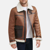 Brown Shearling Jacket