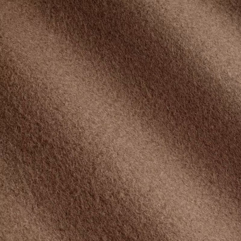 Dark brown wool