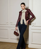 burgundy-leather-blazer