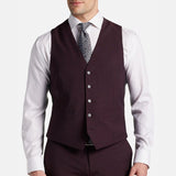 burgundy-vest