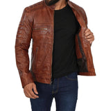 cafe-racer-brown-leather-jacket