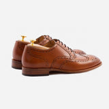 Lace up Wingtip Leather Oxford Brogue Shoes