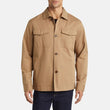 Beige Cotton Jacket Mens