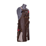 Blacksmith Leather Apron with Multiple Tool Pockets | Welders Leather Apron