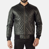 daimond-quitled-leather-jacket