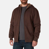 Dark Brown Zip Up Jacket