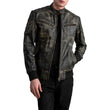 distressed-brown-leather-cafe-racer-jacket