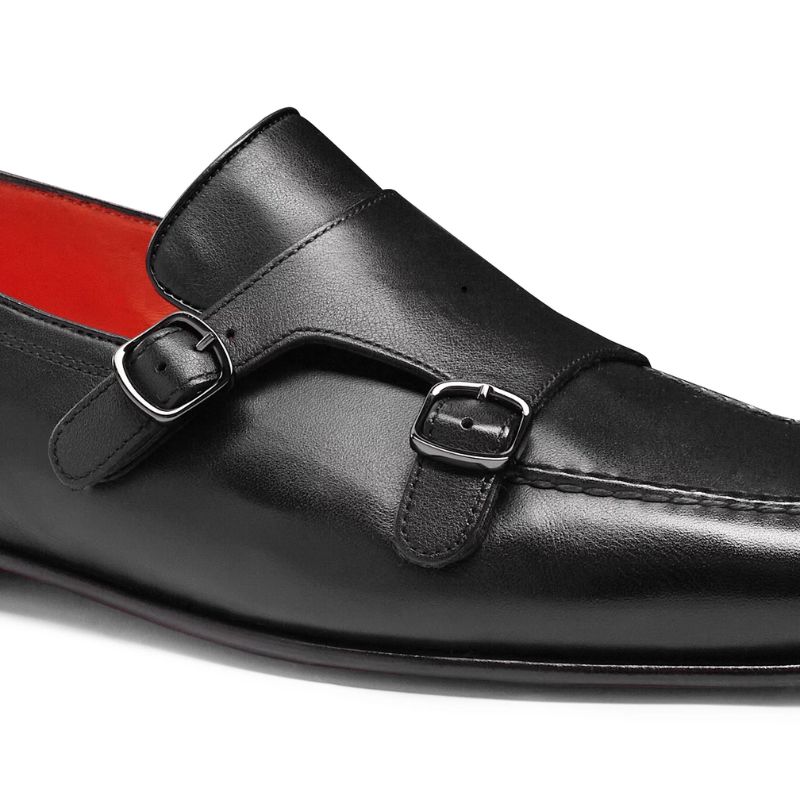 Black Leather Loafers