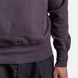 Fleece Purple Hoodie Jacket For Mens