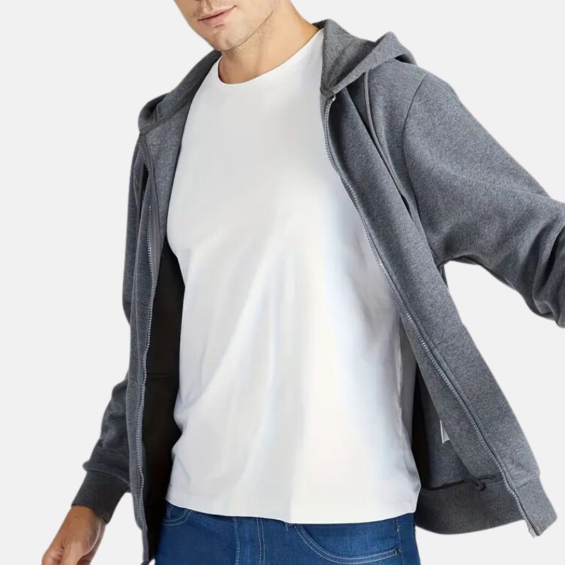 Fleece Zip Up Hoodie Jacket